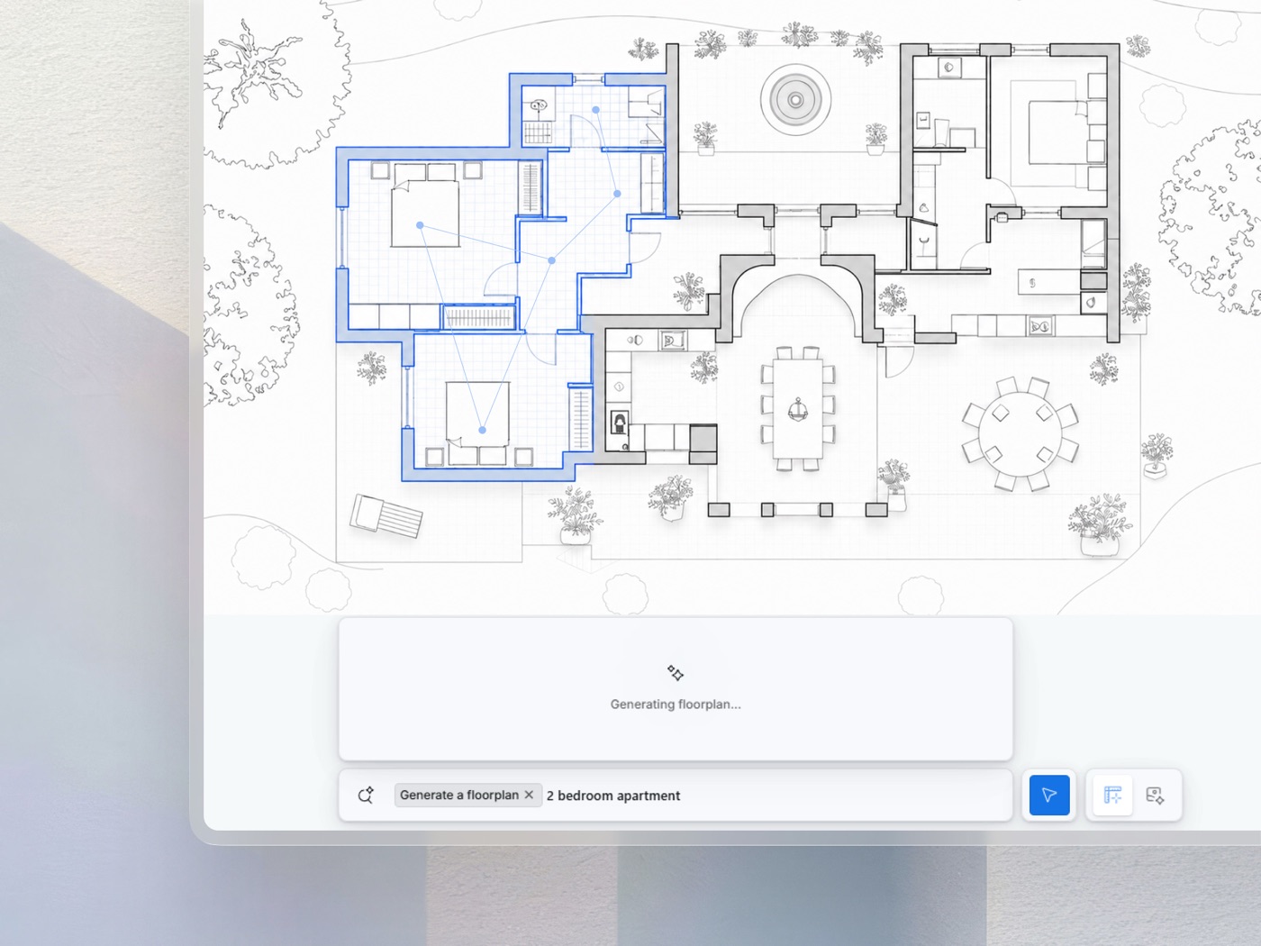 From brief to editable floor plan